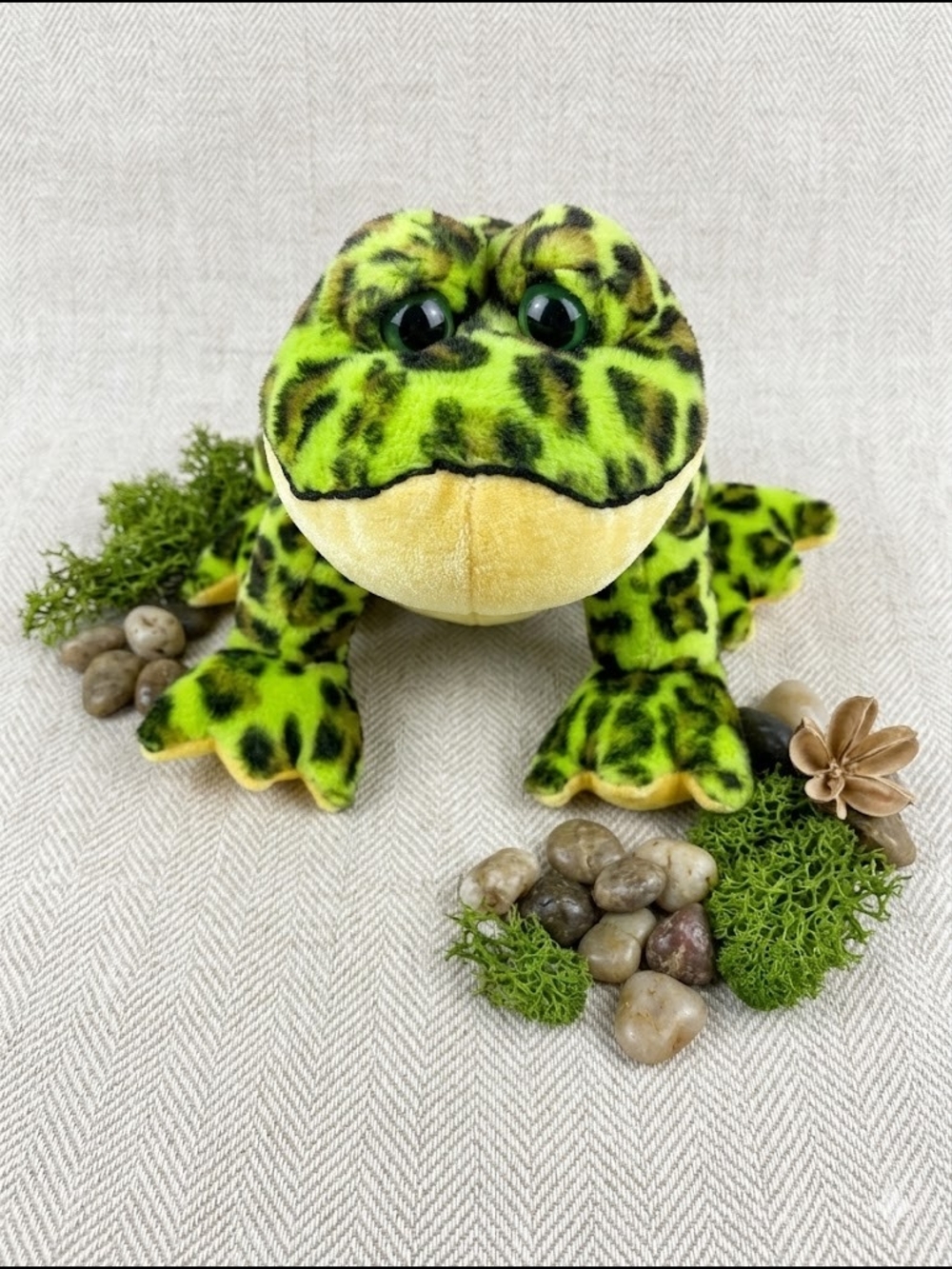 Webkinz Bullfrog Plush - Retired Vintage Ganz (HM114)
